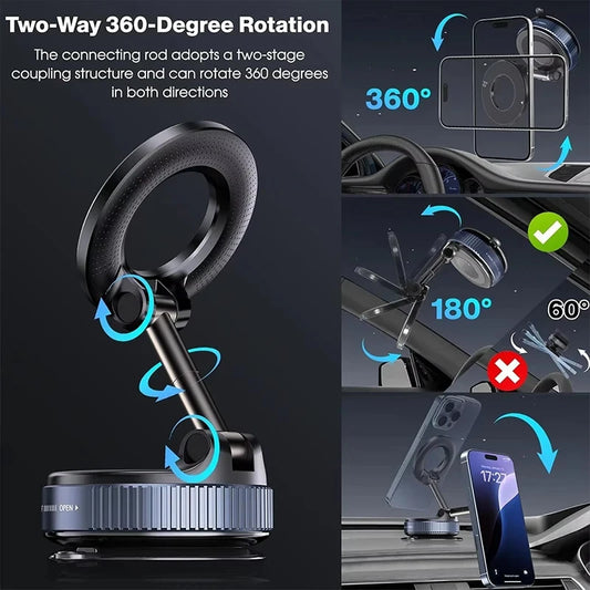 Magnetic Rotatable Car Phone Holder
